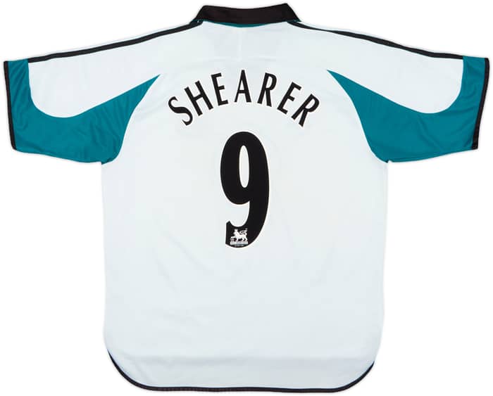 1999-00 Newcastle Away Shirt Shearer #9 - 9/10 - (XL)
