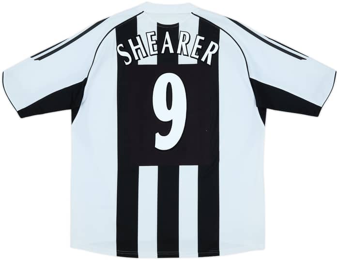 2005-07 Newcastle Home Shirt Shearer #9 - 6/10 - (XL)