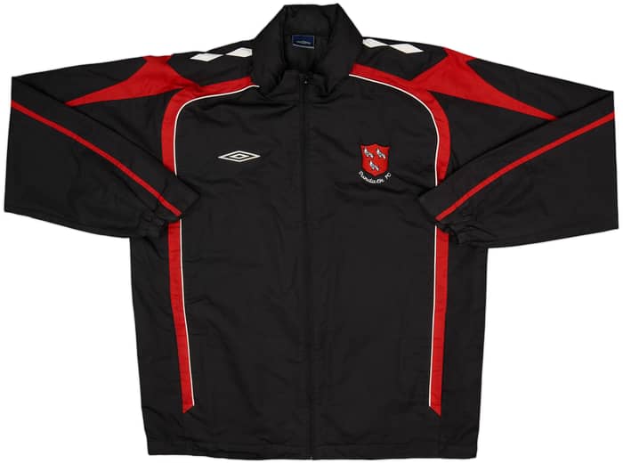 2007-08 Dundalk Umbro Hooded Track Jacket - 8/10 - (XL)