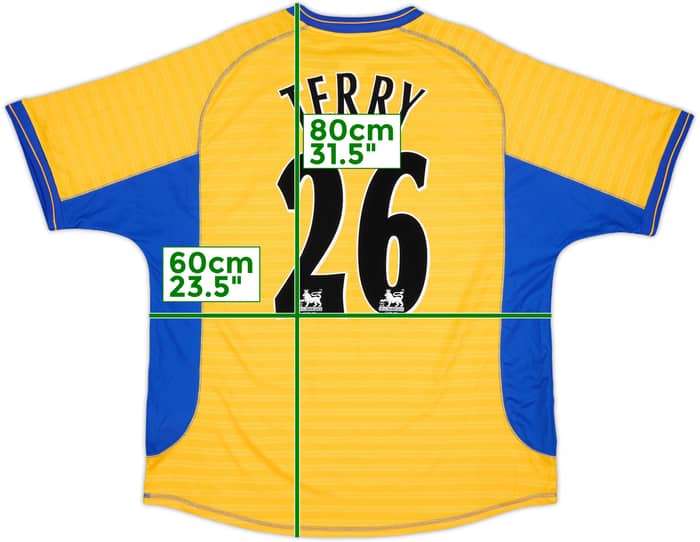 2000-01 Chelsea Away Shirt Terry #26 - 8/10 - (XL)