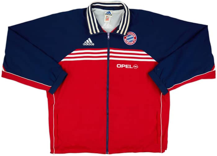 1998-00 Bayern Munich Player Issue adidas Track Jacket - 8/10 - (L)