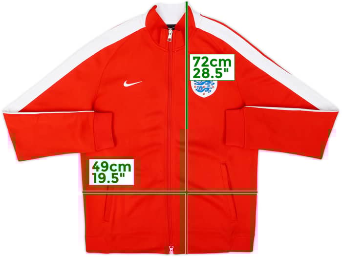 2014-15 England Nike Track Jacket - 10/10 - (M)