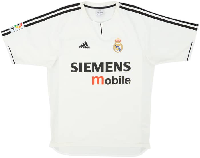 2003-04 Real Madrid Home Shirt Beckham #23 - 6/10 - (S)