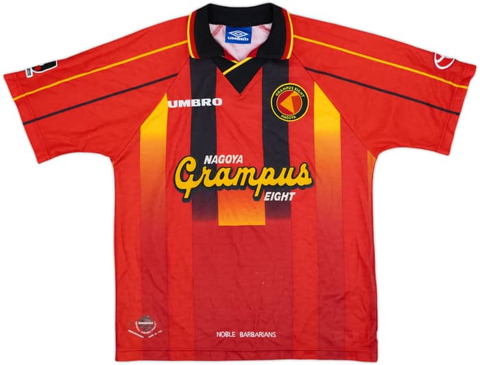 1996-98 Nagoya Grampus Eight Home Shirt - 7/10 - (S)