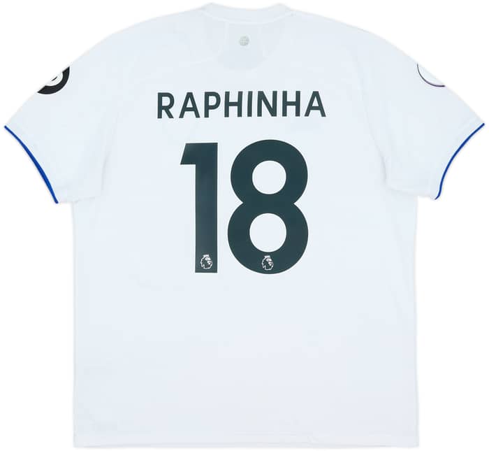 2020-21 Leeds United Home Shirt Raphinha #18 - 8/10 - (XL)