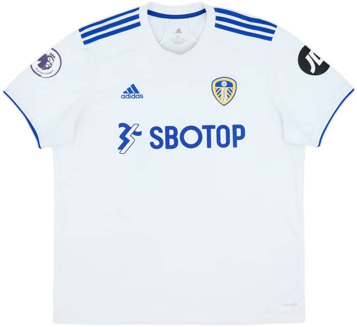 2020-21 Leeds United Home Shirt Raphinha #18 - 8/10 - (XL)