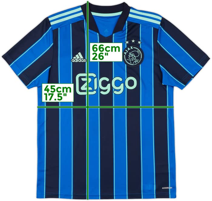 2021-22 Ajax Away Shirt - 8/10 - (M)