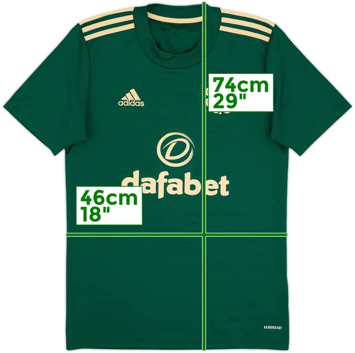 2021-22 Celtic Away Shirt - 7/10 - (S)