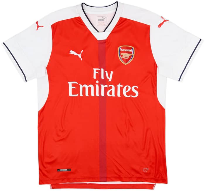Camiseta de local del Arsenal 2016-17 Walcott #14 - 8/10 - (L)