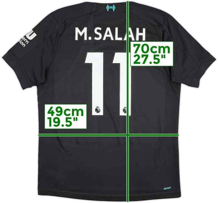 2019-20 Liverpool Third Shirt M.Salah #11 - 6/10 - (M)