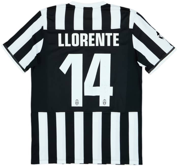 2012-13 Juventus Home Shirt Llorente #14 - 7/10 - (L)