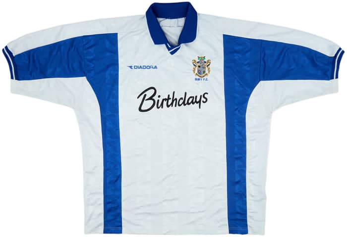 1999-01 Bury Home Shirt - 6/10 - (XL)