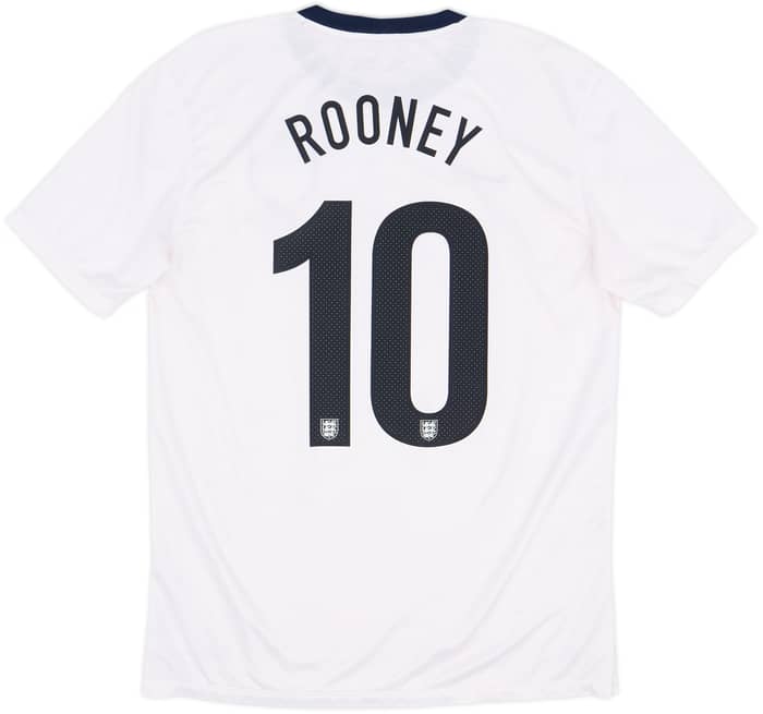 2013 England 150th Anniversary Home Shirt Rooney #10 - 6/10 - (M)