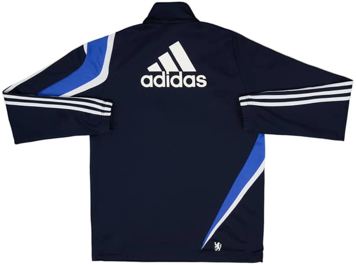 2009-10 Chelsea adidas 1/4 Zip Drill Top - 7/10 - (M)