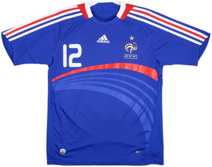 2007-08 France Home Shirt Henry #12 - 8/10 - (XL.Boys)