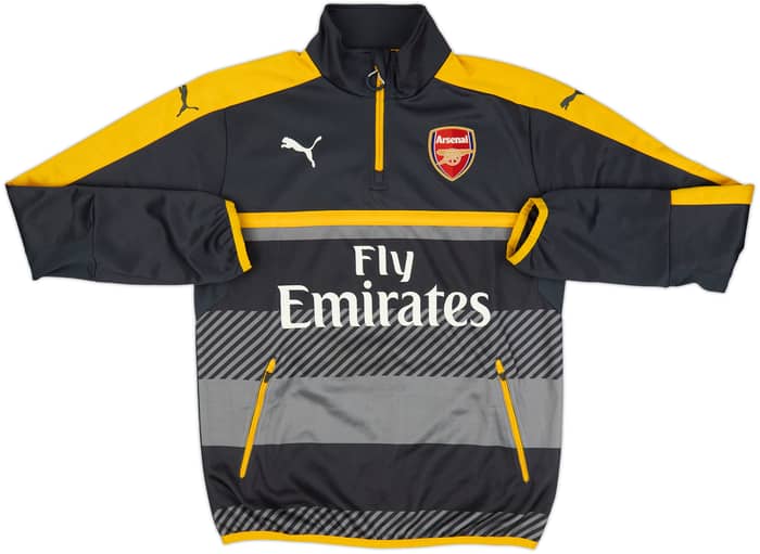 2016-17 Arsenal Puma 1/4 Zip Drill Top - 9/10 - (M)