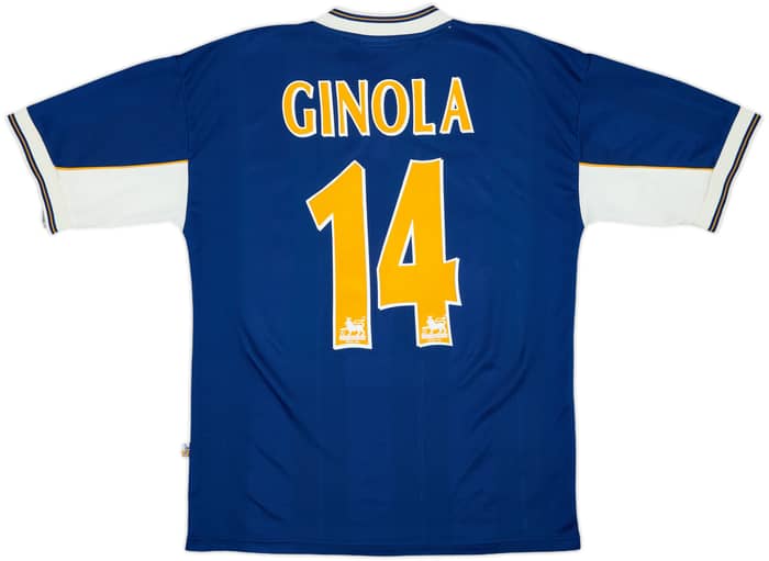 1997-98 Tottenham Away Shirt Ginola #14 - 7/10 - (M)