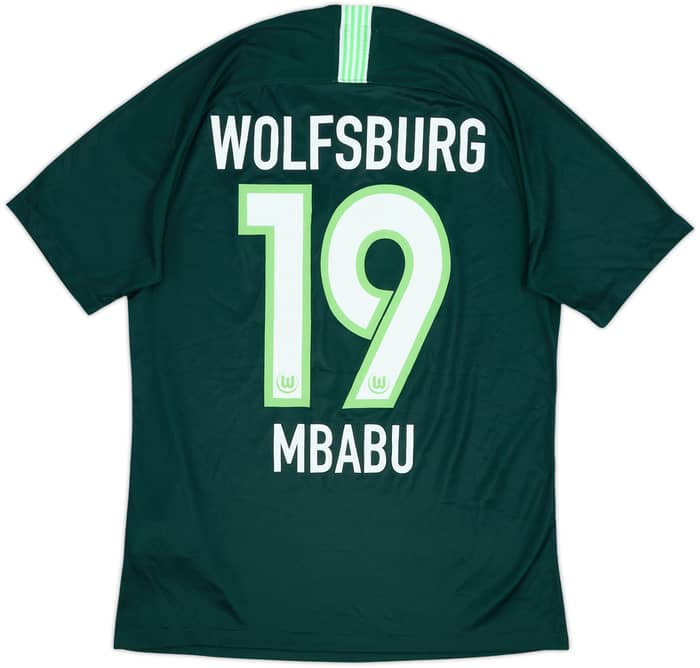 2019-20 Wolfsburg Home Shirt Mbabu #19 - 7/10 - (M)