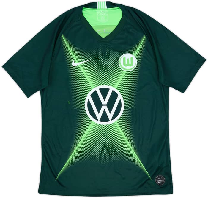 2019-20 Wolfsburg Home Shirt Mbabu #19 - 7/10 - (M)