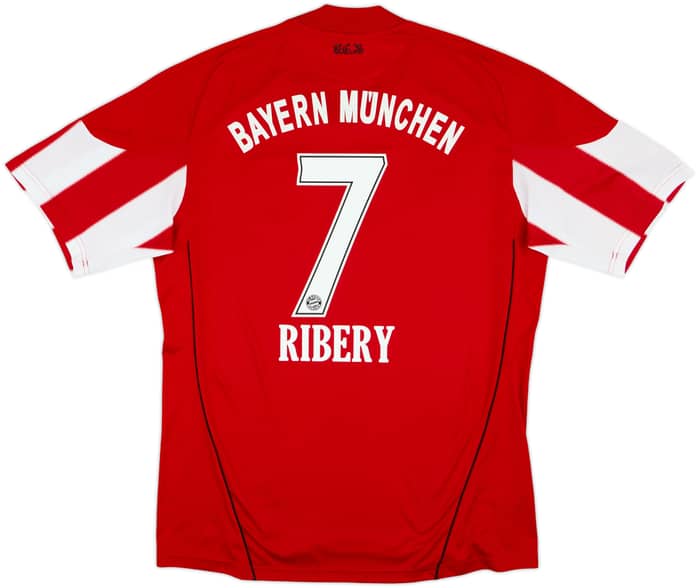 2010-11 Bayern Munich Home Shirt Ribery #7 - 7/10 - (L)
