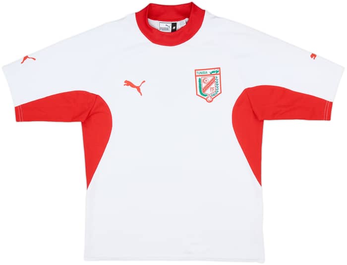 2002-04 Tunisia Basic Home Shirt - 8/10 - (M)
