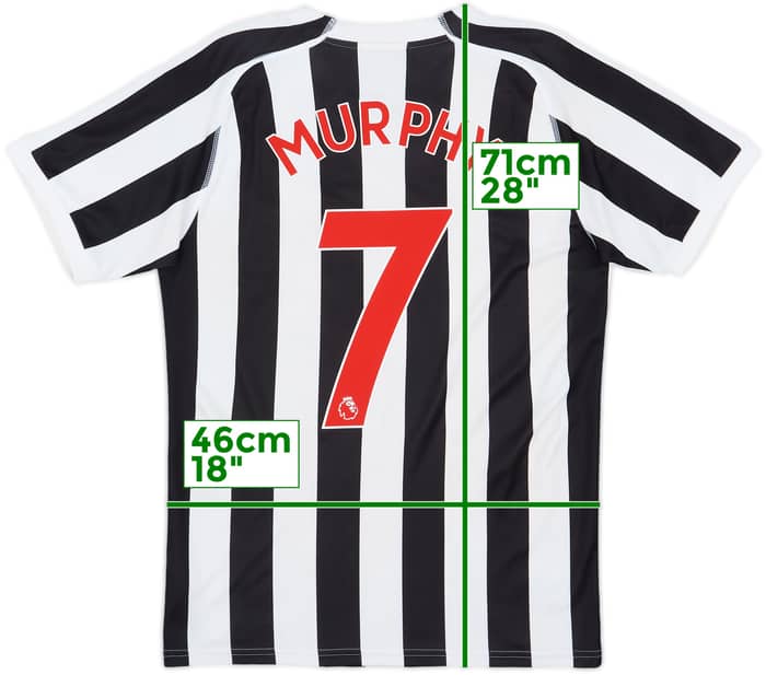 2018-19 Newcastle Home Shirt Murphy #7 - 7/10 - (S)