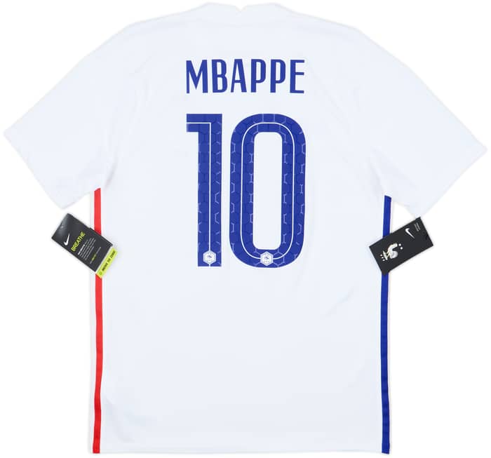 2020-21 France Away Shirt Mbappe #10 (M)