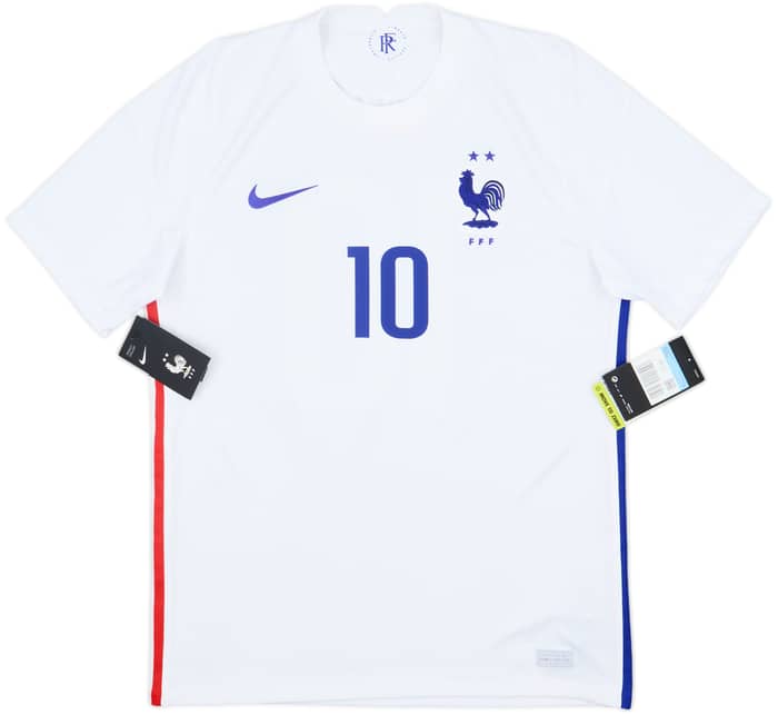 2020-21 France Away Shirt Mbappe #10 (M)