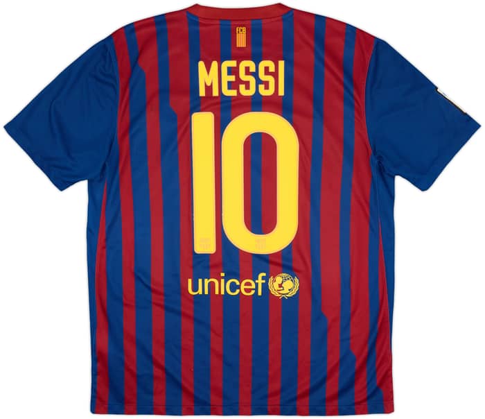 2011-12 Barcelona Local Camiseta Messi #10 - 6/10 - (L)
