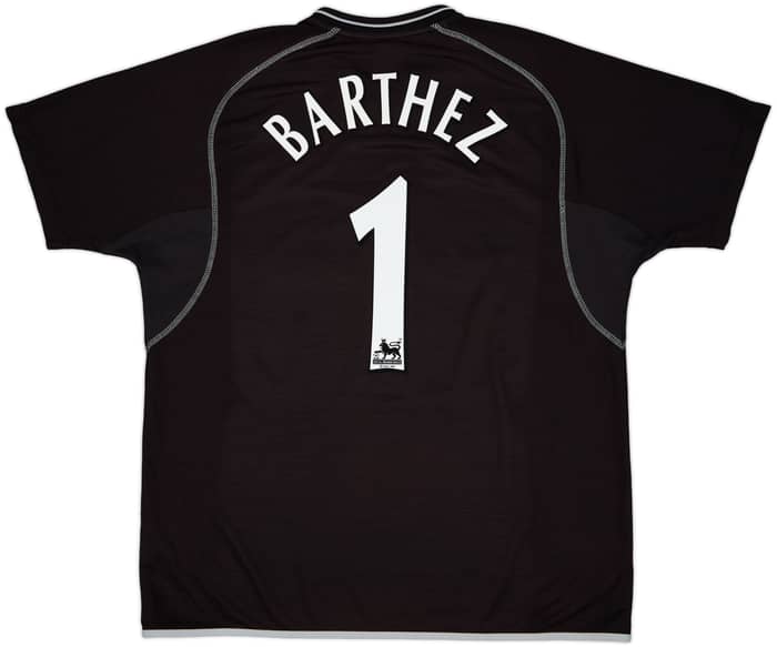 2001-02 Manchester United Centenary GK Shirt Barthez #1 - 9/10 - (XL)