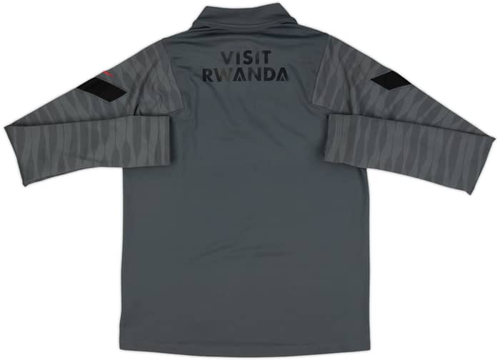 2021-22 Paris Saint-Germain Nike 1/4 Zip Drill Top - 8/10 - (XL.Boys)