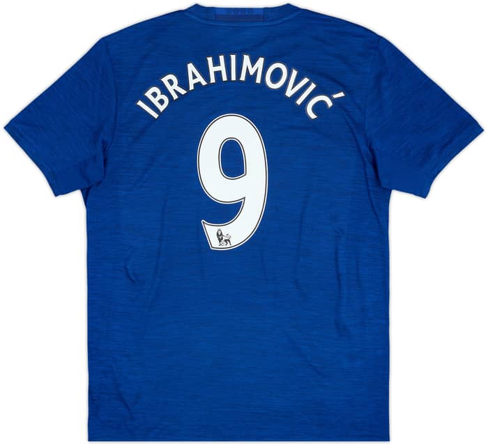 2016-17 Manchester United Away Shirt Ibrahimovic #9 - 7/10 - (M)