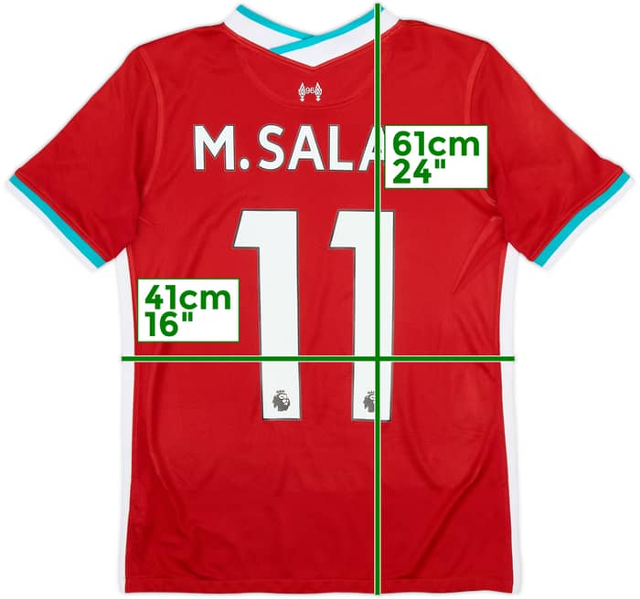 2020-21 Liverpool Home Shirt M.Salah #11 - 9/10 - (L.Boys)