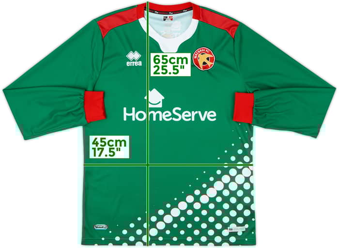 2021-22 Walsall Away L/S Shirt - 8/10 - (L)