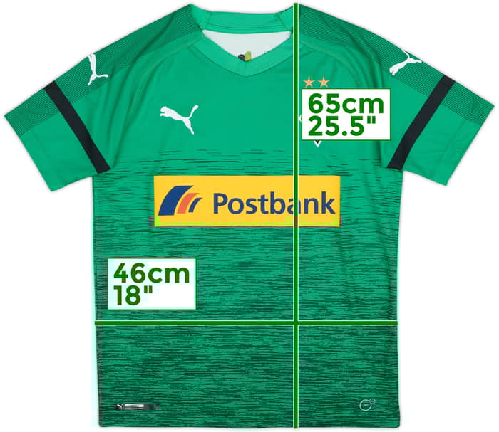 2018-19 Borussia Monchengladbach Third Shirt - 9/10 - (L.Boys)