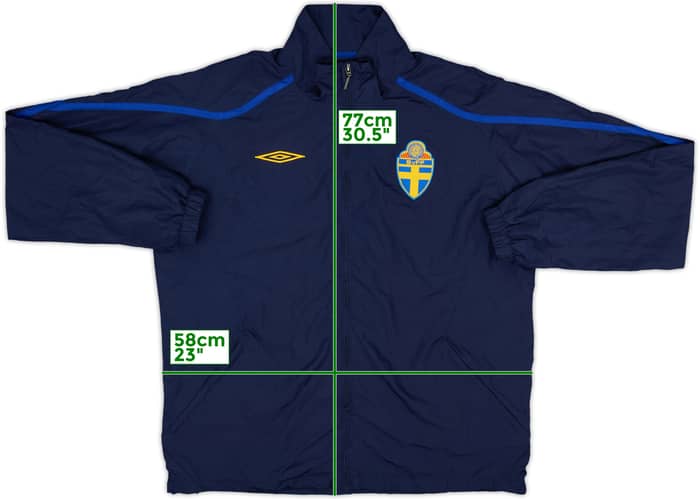 2008-10 Sweden Umbro Track Jacket - 9/10 - (M)