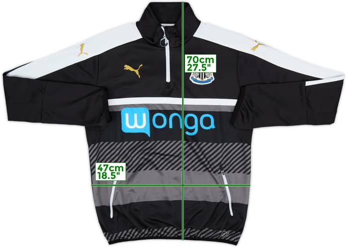 2016-17 Newcastle United Puma Sweat Top - 7/10 - (M)