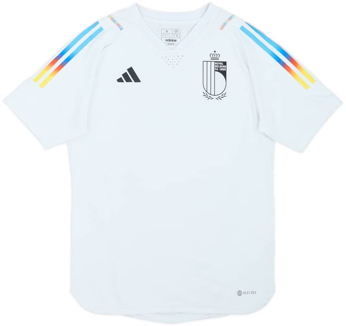 2022-24 Belgium adidas Heat.RDY Pre-Match Training Shirt - 8/10 - (S)