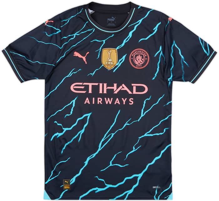 2023-24 Manchester City Third Shirt Haaland #9 - 10/10 - (S)