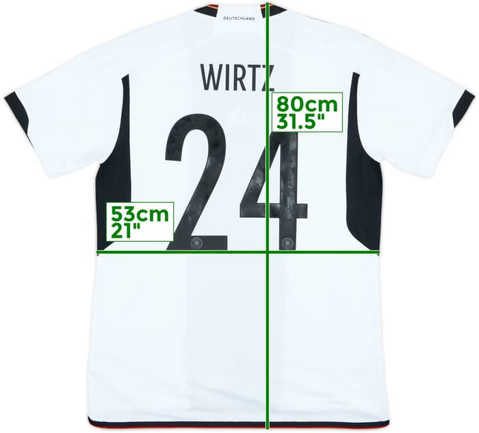 2022-23 Germany Home Shirt Wirtz #24 - 10/10 - (L)