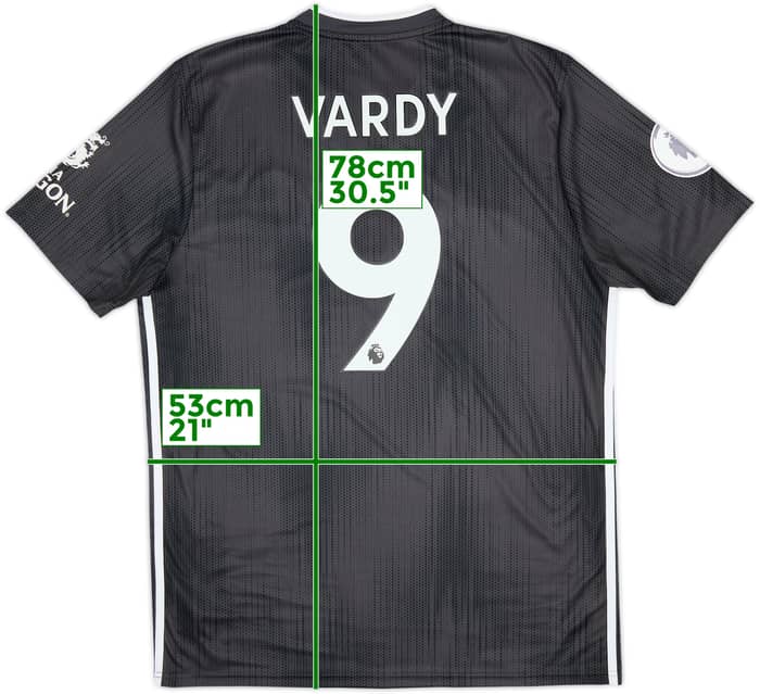 2019-20 Leicester Away Shirt Vardy #9 - 10/10 - (L)