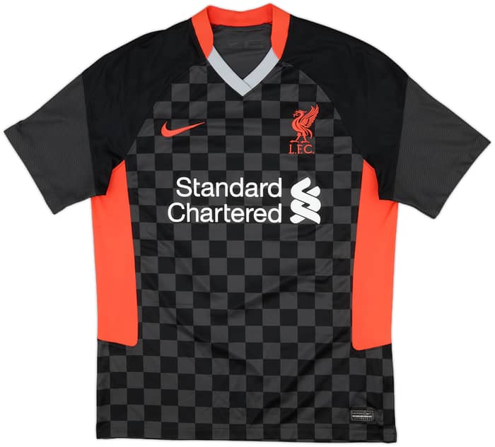 2020-21 Liverpool Third Shirt Virgil #4 - 8/10 - (M)