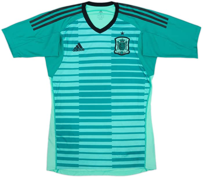 2018-19 Spain GK S/S Shirt - 9/10 - (S)