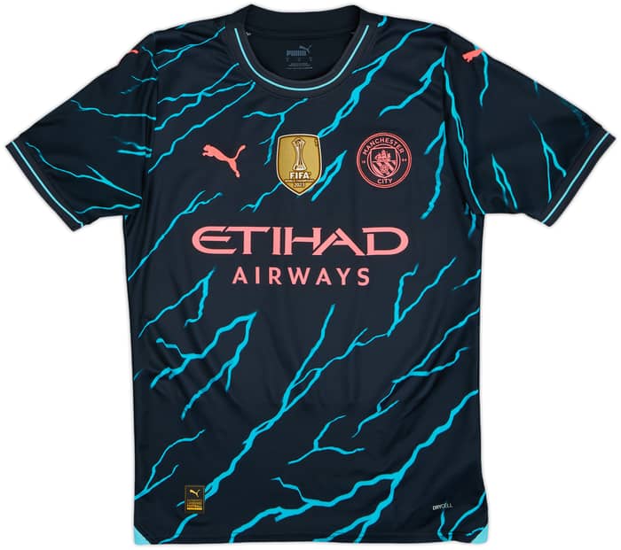 2023-24 Manchester City Third Shirt Haaland #9 - 10/10 - (S)