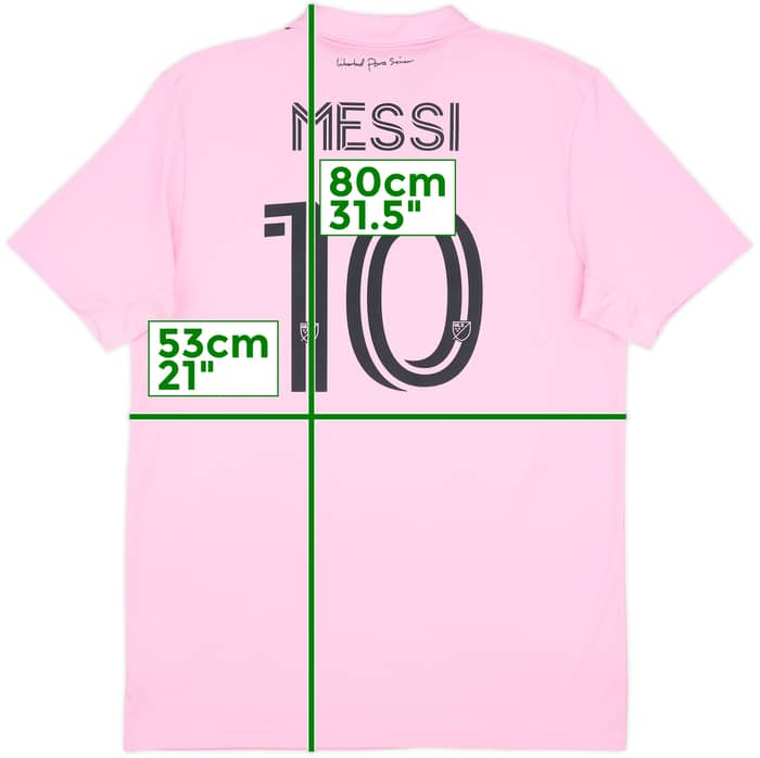 2022 Inter Miami Home Shirt Messi #10 - 8/10 - (L)