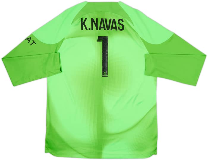 2022-23 Paris Saint-Germain GK Shirt Navas #1 - 7/10 - (L)