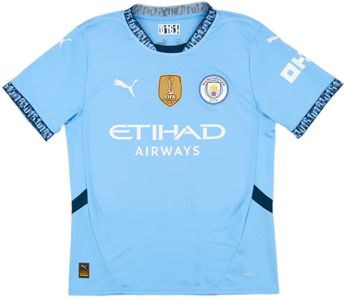 2024-25 Manchester City Home Shirt Haaland #9 - 8/10 - (M)