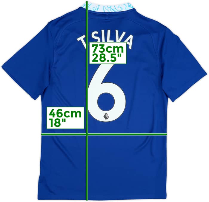 2022-23 Chelsea Home Shirt T.Silva #6 - 10/10 - (S)
