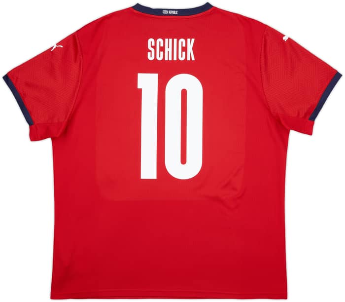 2020-22 Czech Republic Home Shirt Schick #10 - 10/10 - (XXL)