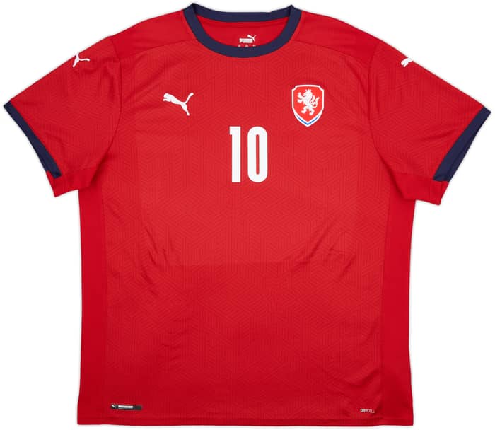 2020-22 Czech Republic Home Shirt Schick #10 - 10/10 - (XXL)